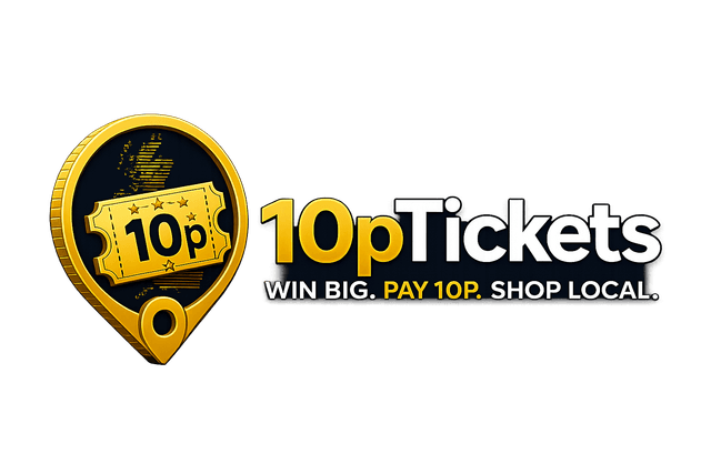 10pTickets — Win Big. Pay 10p. Shop Local.